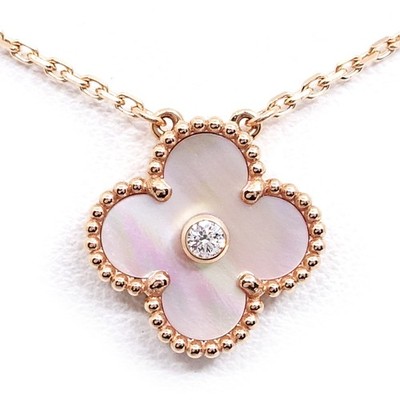 Van Cleef & Arpels Vintage Alhambra Holiday Limited Halskette 750PG P0061141