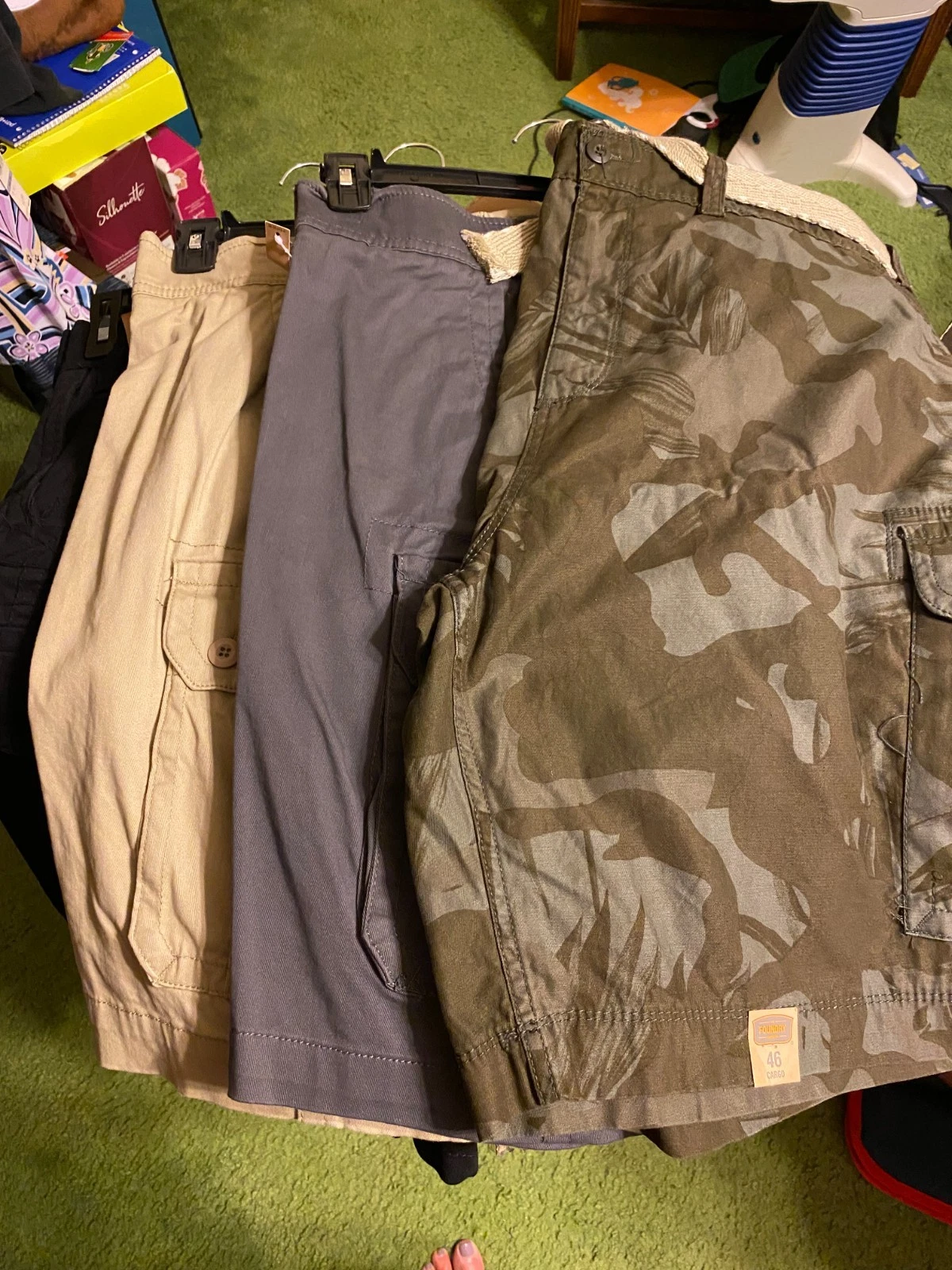 The Foundry NWT Comfort Stretch Everyday Casual Cargo Shorts Size 46