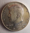1964 D UNITED STATES 50 CENTS - KENNEDY - AU/UNC -  Great Silver Coin - Lot #M12