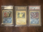 Pokemon: Neo Discovery 1st Ed POLITOED & WOTC PIKACHU W Gold & Dark Gyarados Pre