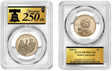 2002-S SAC$1 Thomas Cleveland Proof Set, DCAM (Proof) Sacagawea