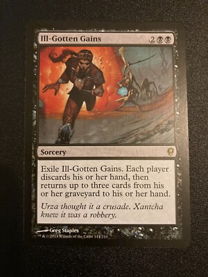 Ill-Gotten Gains - Conspiracy - Near Mint - Magic: The Gathering MTG 
