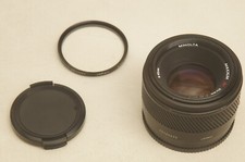Minolta Maxxum AF 50mm f/1.7 Lens with lens filter