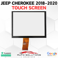 JEEP CHEROKEE 2018 2019 2020 TOUCH SCREEN DIGITIZER RADIO MEDIA UNIT SAT NAV