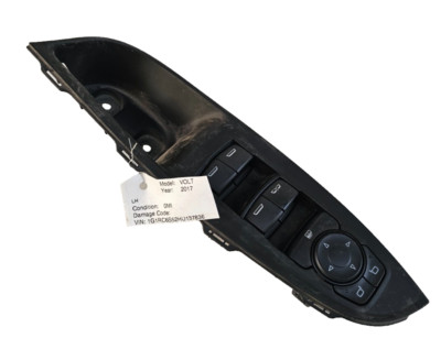  16-19 Chevrolet LH Push Button Master Power Window Switch Module OEM 23308155