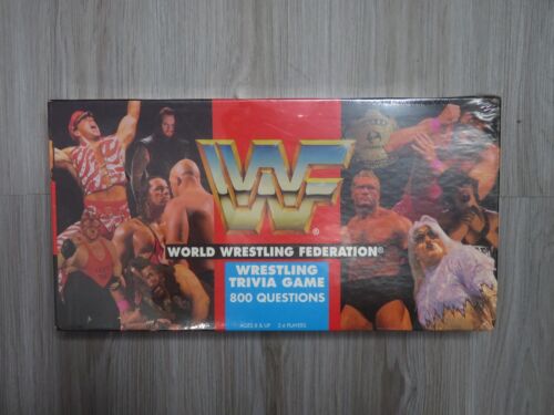 1997 WWF Wrestling Trivia Game RARE Factory Sealed Cardinal 90s Rare