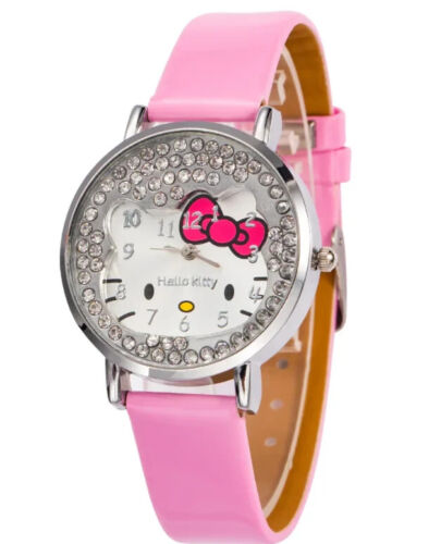 Hello Kitty, White, Rhinestone Quartz Watch, Makes a Great Gift!! - Picture 3 of 4