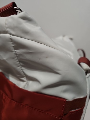 MULTI-Purpose Travel Duffel Bag for Women, w/ USB Charging~(Reddish Brown/White) - Picture 5 of 19