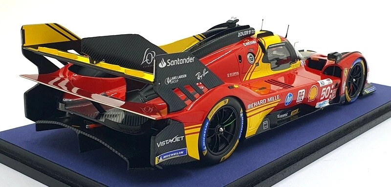 Looksmart 1/18 Scale Resin LS18LM048 - Ferrari 499P #50 1st Le Mans 2024 - Image 2 of 4