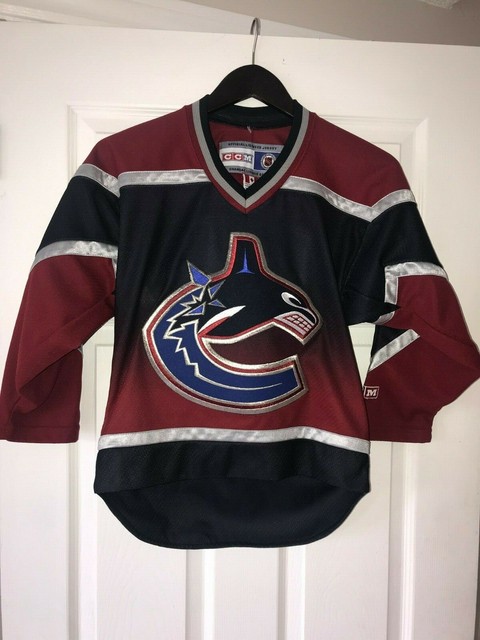 ccm vancouver canucks jersey