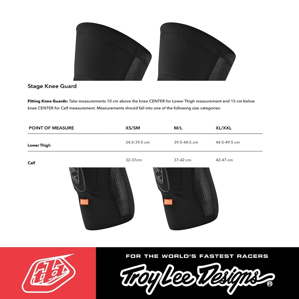 Rodilleras y espinilleras TLD MTB - D30 Troy Lee Stage MTB protección de rodilla Foto 3 de 4