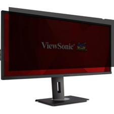 Open Box ViewSonic VP-PF-3400 - Privacy Filter Screen Protector Clear, Black
