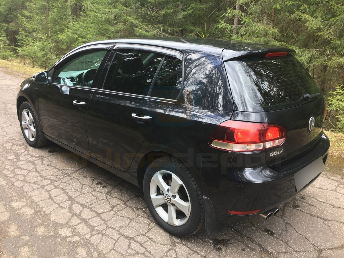 Front Wind Deflectors 2pc Set Tinted Heko for VW Golf 6 Mk6 5 Door 2008