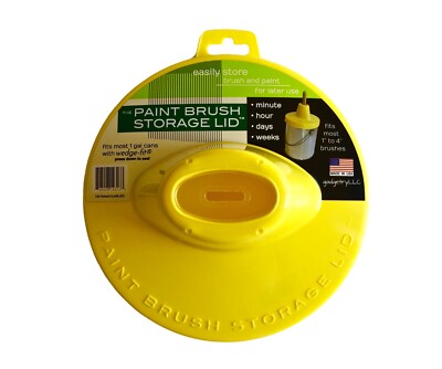 Paint Brush Storage Lid, Wet Paint Brush Storage For House Painters, 1 Gal. Cans