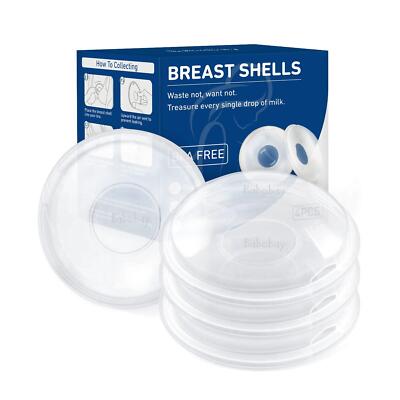 Conchas Para Pecho Copas Lactancia Recolector Leche Protege Pezones Paquete De 2