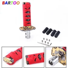 10cm Universal Samurai Sword Shift Knob Shifter Katana Metal Gear Shift Knob