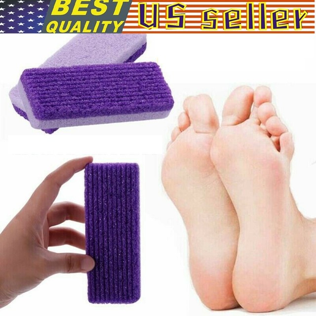 FOOT PUMICE Pedicure Sponge Callus Exfoliate Stone Hard Skin Remove