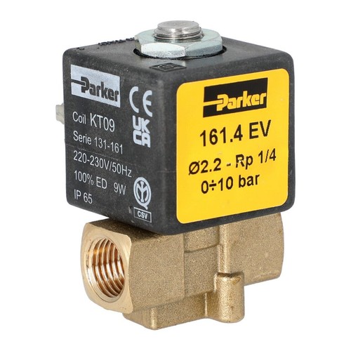 PARKER 390878 2 WAY KT09 SOLENOID INLET VALVE 230v 1/8" for COFFEE MACHINE - 第 1/1 張圖片