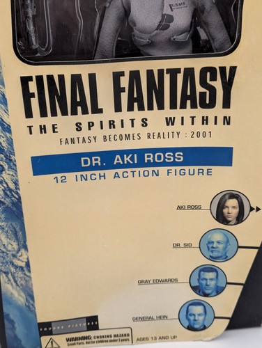 Final Fantasy The Spirit Within 2001 Dr. Aki Ross Actionfigur Spielzeug Palisaden - Bild 7 von 15