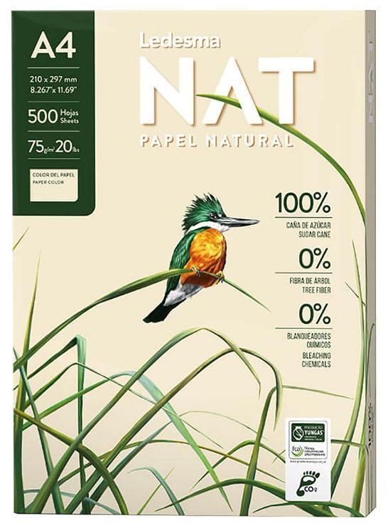 A4 Sugarcane Stampante/Copiatrice Carta, Risma Di 500, Naturale