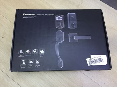 IXTECH Fingerprint Door Lock Set, Keyless Entry Door Lock Deadbolt, I31774