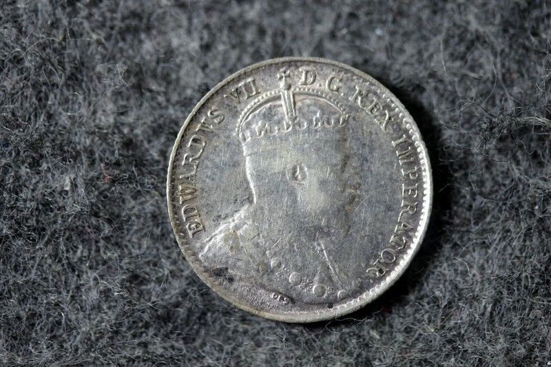 1902 - H Canada Five Cent Edwards!! #J06861