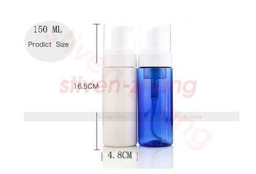 60 ml 100 ml 150 ml erogatore sapone schiuma schiuma bottiglia brocche da viaggio in plastica calde - Foto 4 di 6