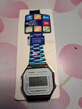 Casio W-99 Rare Vintage Illuminator Digital Watch STAINLESS STEEL