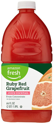 , Ruby Red Grapefruit Juice from Concentrate, 64 Fl Oz
