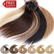 1G Nano Ring Beads Russian 100 Remy Human Hair Extensions Micro Loop Beads USPS