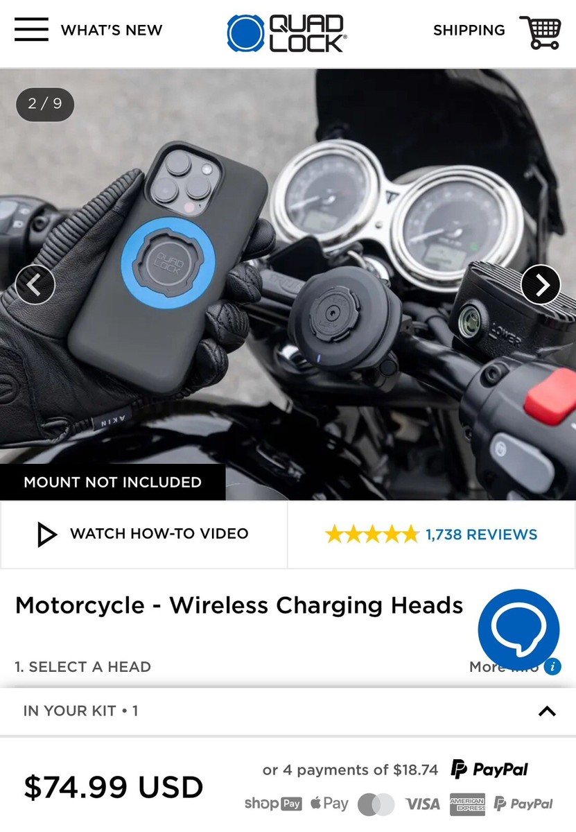 Vibration Dampener Quad Lock Wireless Charger Review Quad Lock