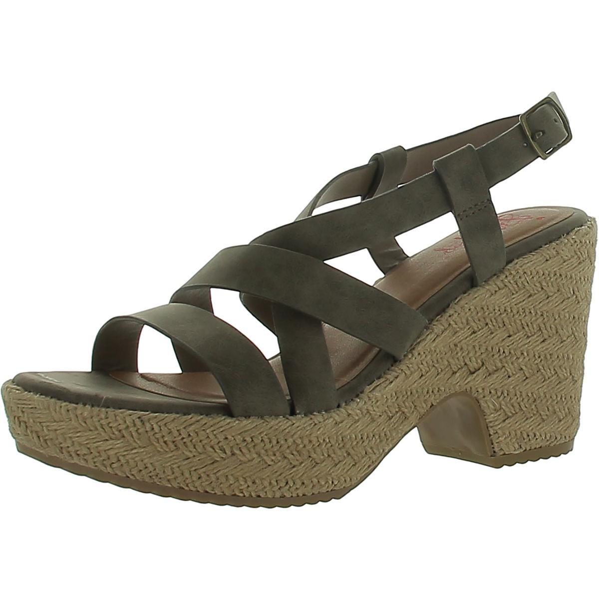 Женские босоножки на платформе Jellypop Joan темно-серого цвета, размер 8,5, средний (B,M), BHFO 8801