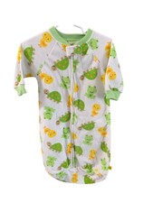 Carters Child of Mine Infant Baby Size 0 9 Months Full Zip Sleeper Sleep Sack Gr