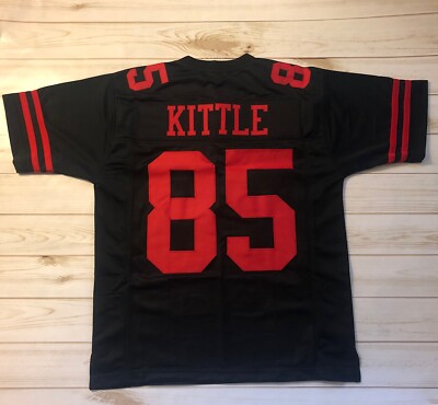 black and red kittle jersey