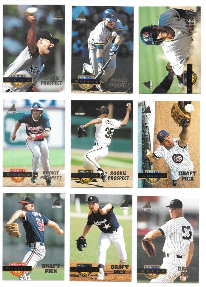 1994 Pinnacle Baseball Trading Cards / Choose From List #s 251-500 / mb19 - Image 2 of 4
