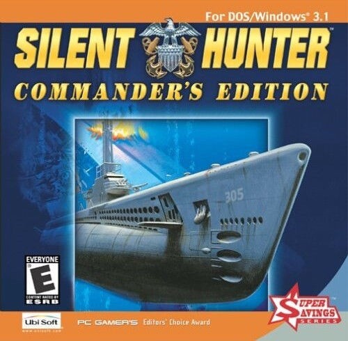 新品 SILENT HUNTER 3 Silent Hunter III 3 PC Game Ubisoft Submarine Sim Game Video