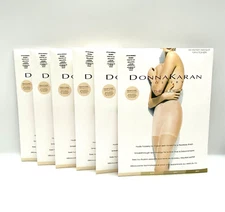 Donna Karan Hosiery 'The Nudes' Pantyhose-Color Tone A01-Size Small 6 Pairs NEW