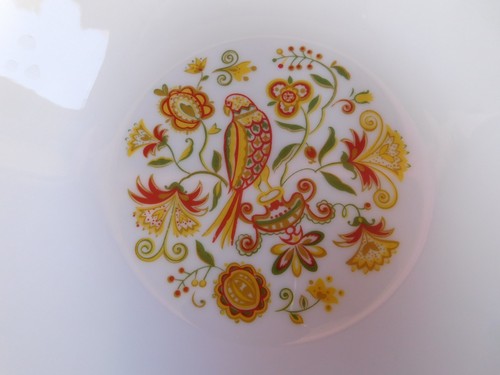 Sango Wild Country Ming Garden 10" ROUND SERVING BOWL flora & bird AS-IS - Picture 3 of 9