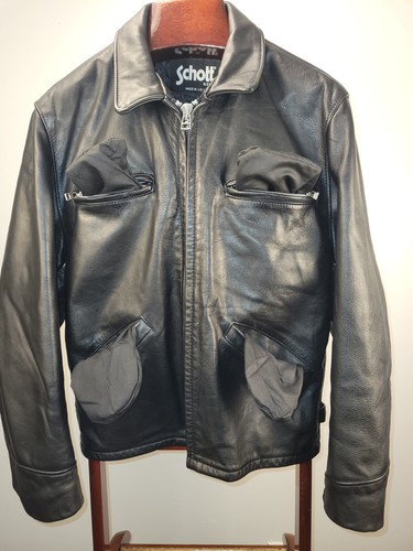 Schott schott544/cowhide short car - Gem