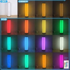 LED Floor Lamp Dimmable Remote Control RGB 7 Color Changing,5W,300lm,Energy Save