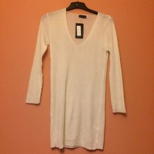 White Jumper Dress From Pretty Little Thing