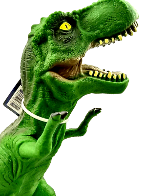 Adventure Force Large Soft Plastic Dinosaur Life like T-Rex Green