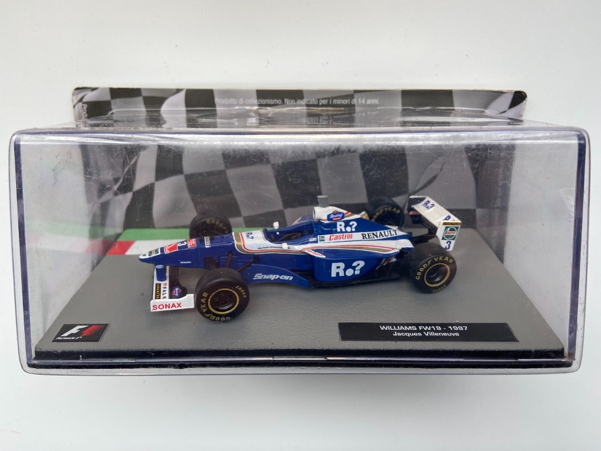 再再値下げ！WILLIAMS FW19 1997 J•Villeneuve JACQUES VILLENEUVE WILLIAMS FW19 1997 (SCALE 1:43) FORMULA 1
