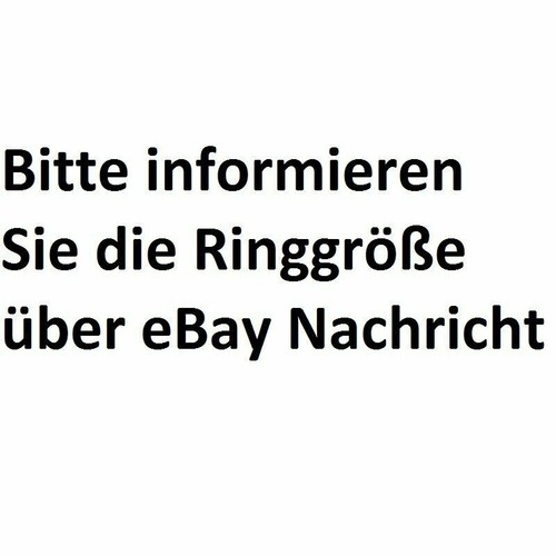 Herren Ring Hochzeit Band Diamant Verlobungsring Weißgold-Finish Silber gr 54-64 - Bild 3 von 4