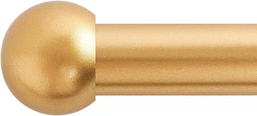 1 Zoll verstellbare Standard dekorative Gardinenstange, Edelstahl einzelner Vorhang - Bild 2 von 6