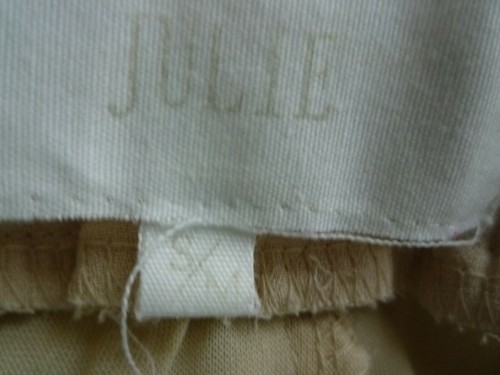 Pantalones Cortos JULIE Damas Talla S 8 10 Beige Floral Encaje Bordado Bolsillos - Imagen 12 de 12