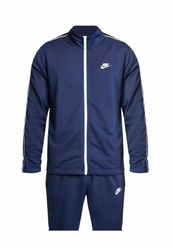 nike dark blue tracksuit