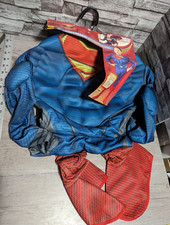 Rubies Kids Boy's Superman Man Of Steel Deluxe Muscle Halloween Costume Size M