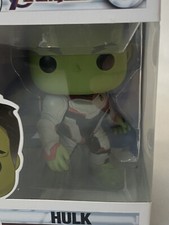 Funko Pop! MARVEL Avengers HULK #451 Vinilo Bobble-Head Caja Esquina Daños