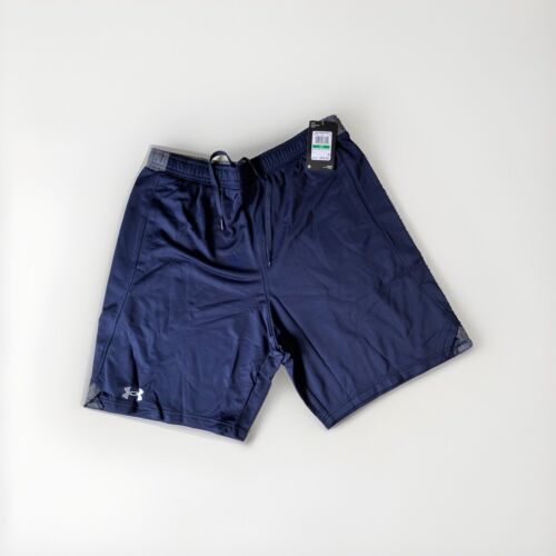 Under Armour Locker 9" Pocketed Shorts - 1351350 - Navy - Large - NWT